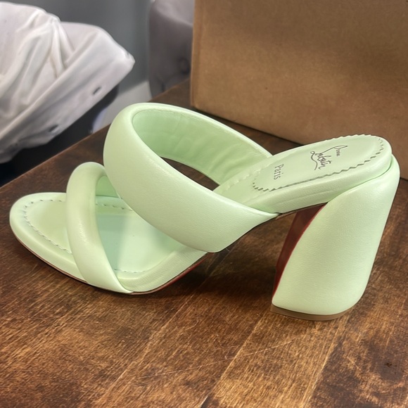 Christian Louboutin Shoes - Christian Louboutin “ Inflama sáb heeled mules